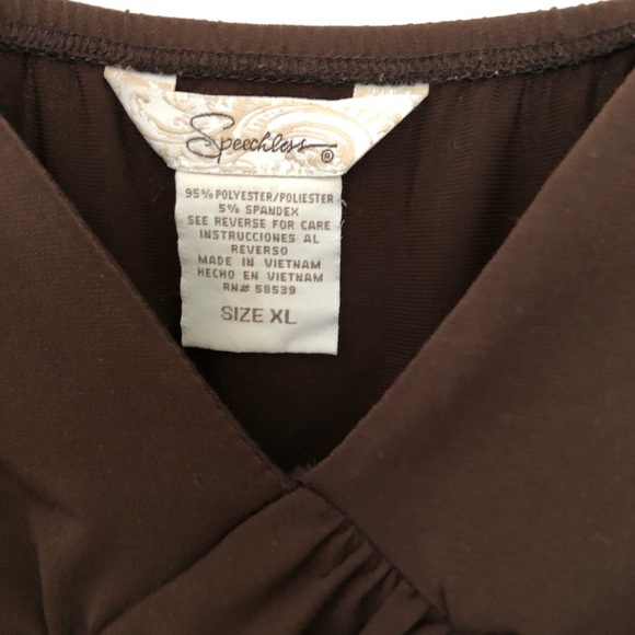 COPY - Speechless Sleeveless Top. Sz xLg - Picture 5 of 6